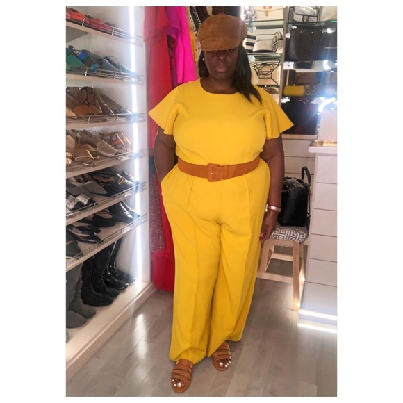 Lane Bryant Pants - Flutter Sleeve Jumpsuit
